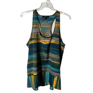 Eclair Colorful Sleeveless Racerback Top| Medium| Excellent Used Condition|